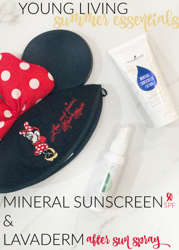 Young Living Mineral Sunscreen Lotion & Lavaderm After Sun Spray ...